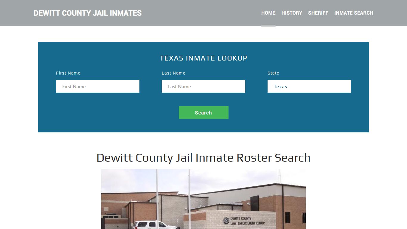 Dewitt County Jail Inmate Roster Lookup, Cuero, TX